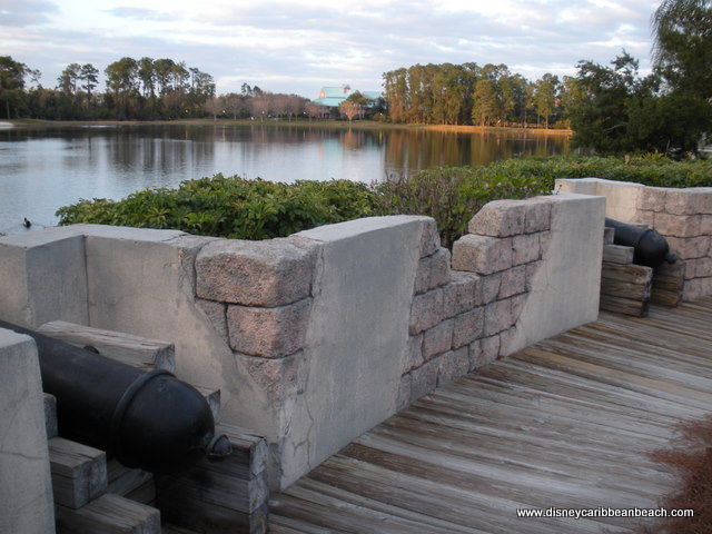 Caribbean Cay cannons